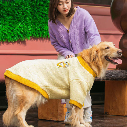 Dog Fleece Sweater - Pet Clothes - 3XL-8XL