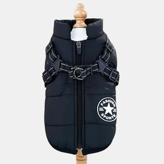 Pet Jacket with Harness - Dog & Cat Coat