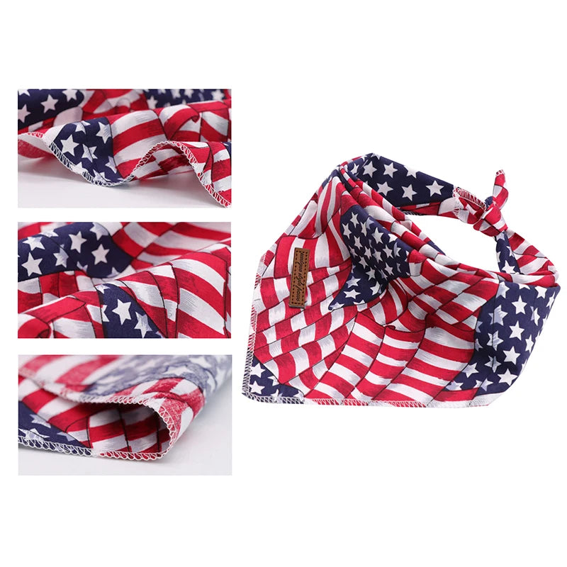 Pet Accesseries - Dog & Cat Collar Star Bandana 2 Pcs