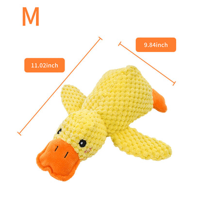 Duck Shape Quacking Dog Toy - Dog Supplies