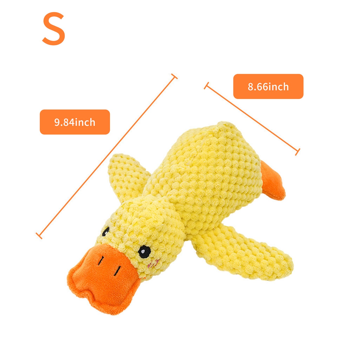 Duck Shape Quacking Dog Toy - Dog Supplies