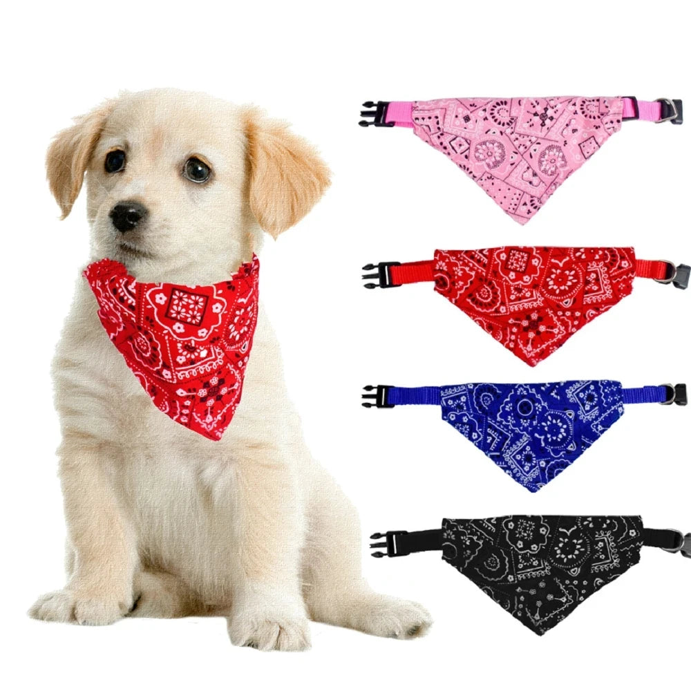 Adjustable Pet Bandana - For Dog & Cat Scarf