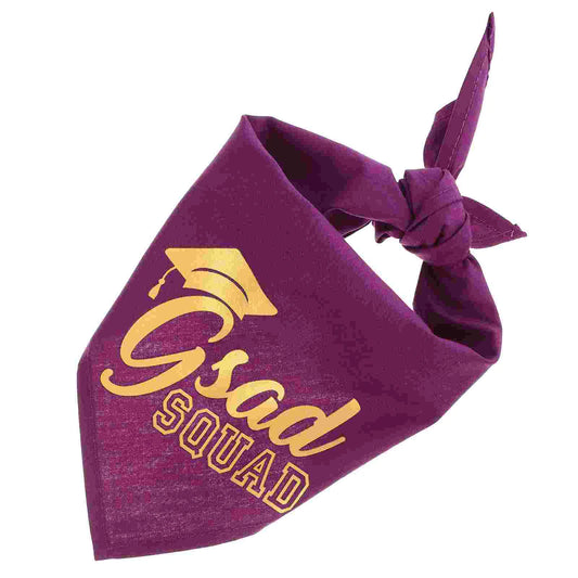 Dog Purple Decorative Bandana