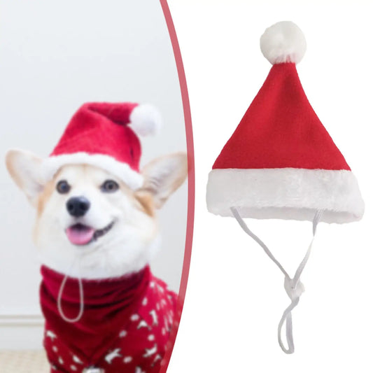 Dog & Cat  Santa Hat - Pet Accessories