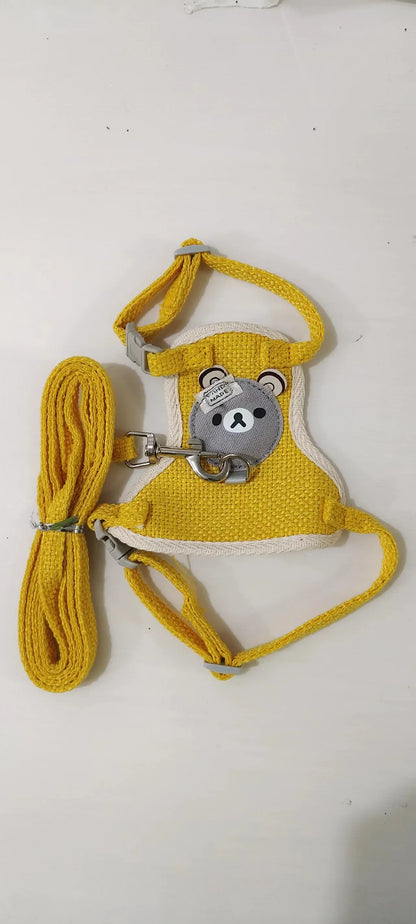 Small Dog and Cat Harness & Leash