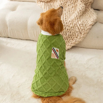 Dog Fleece Sweater - Pet Clothes - 3XL-8XL