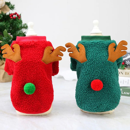 Dog & Cat Sweaters - Christmas Pet Clothes S-2XL