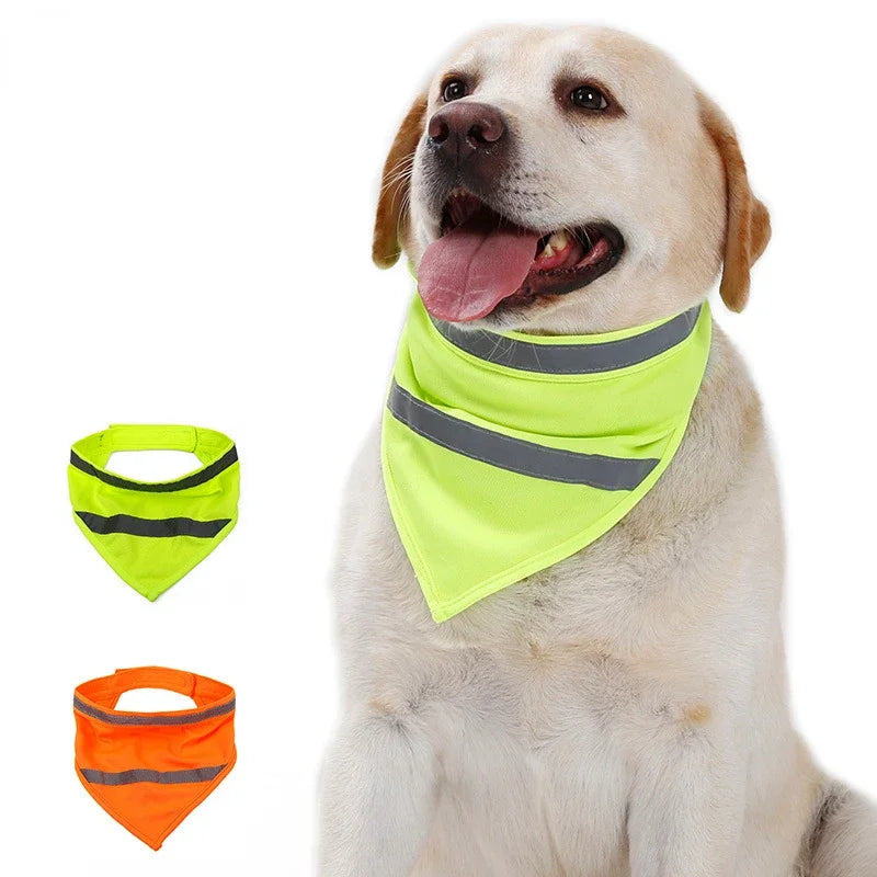 Dog Reflective Bandanas - Pet Accessories