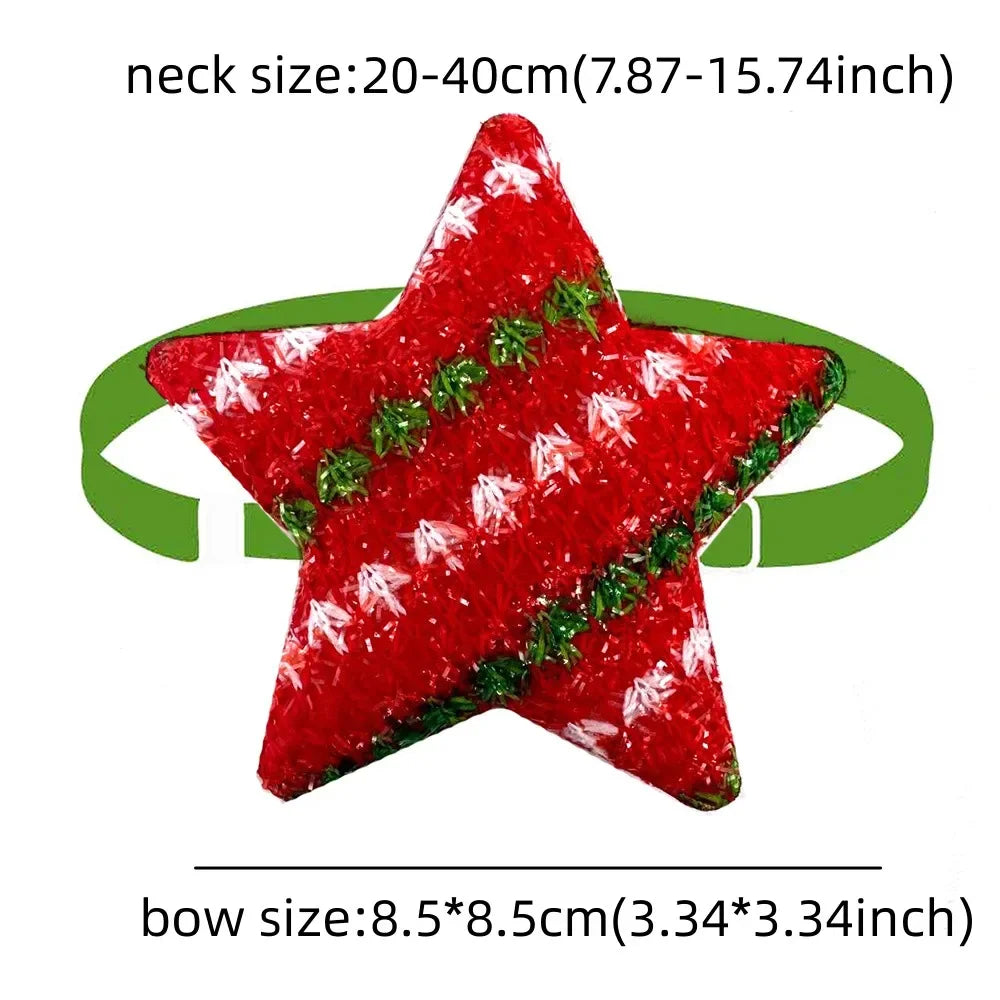 Adjuatable Christmas Dog Bow Ties 30/50pcs - Pet accessories