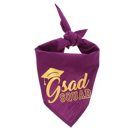 Dog Purple Decorative Bandana