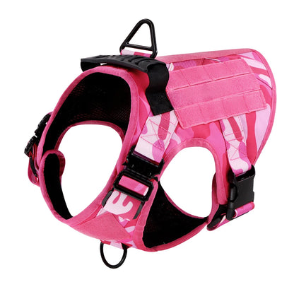 Pink Harness Set For Large Medium Dogs