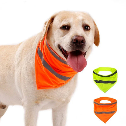 Dog Reflective Bandanas - Pet Accessories